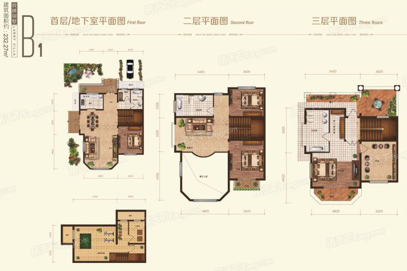 包頭裝修方案包頭順鑫望潮苑232.27㎡